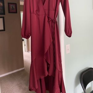 Lulus wrap dress